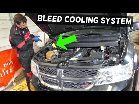 DODGE JOURNEY BLEED COOLING SYSTEM | HOW TO BLEED COOLING SYSTEM FIAT FREEMONT