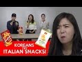 KOREANS try ITALIAN SNACKS [Part 1] 이태리 과자 처음 먹는 한국인 반응 [1탄]