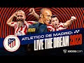  atltico de madrid live the dream 2023  socios fan token holders play at the metropolitano