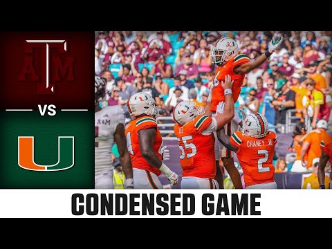 Texas A&M vs. Miami Condensed Game | 2023 ACC Football