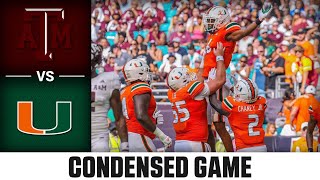 Texas A&M vs. Miami Condensed Game | 2023 ACC Football