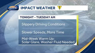 Winter weather could make roads slick; here's what to expect