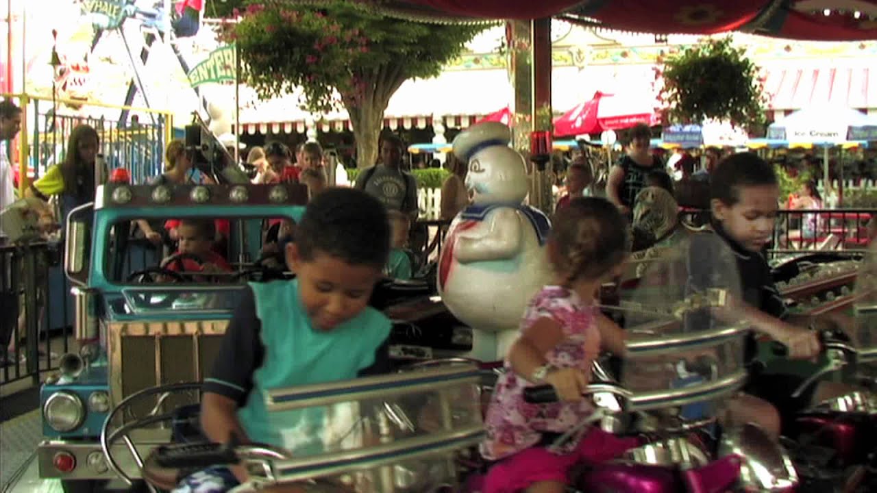 Kiddie Carousel at Adventureland Amusement Park Long Island, NY YouTube