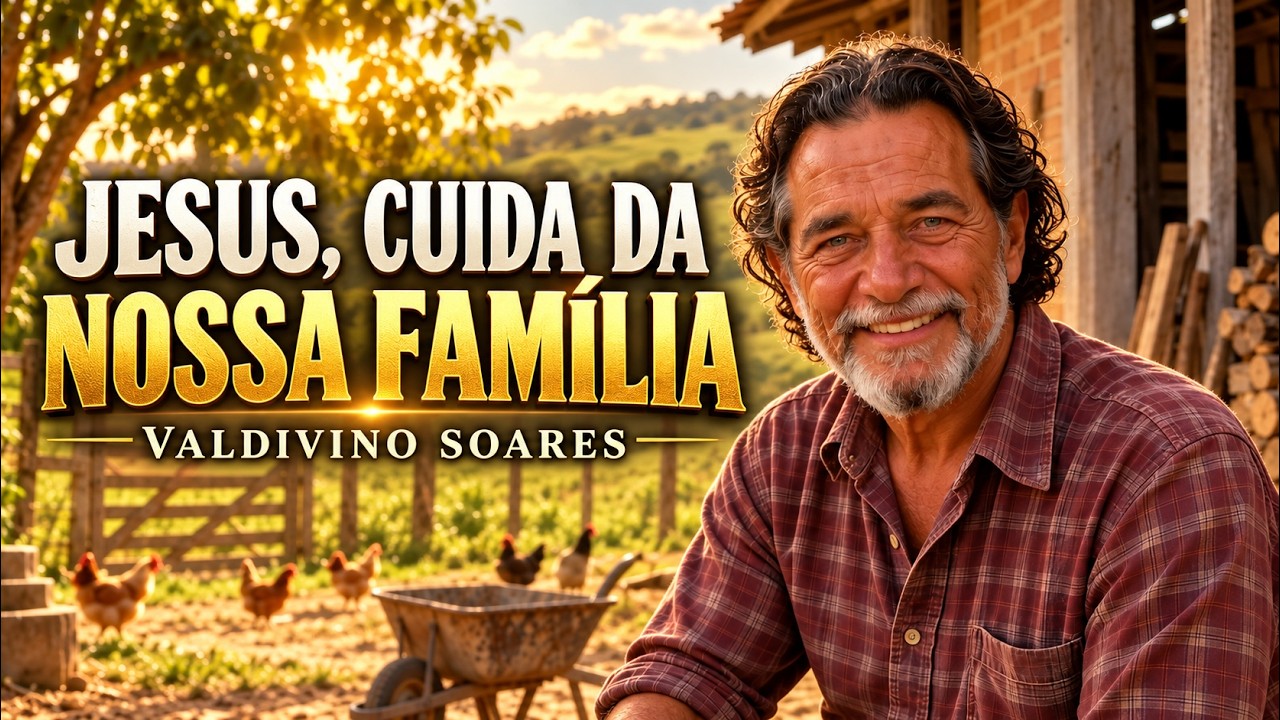 Jesus, Cuida da Nossa Família 🙏 | Valdivino Soares – Louvor Sertanejo Gospel