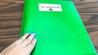 Homework and Home Communication Folder