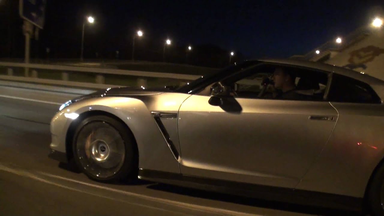 Nissan GT-R P 800 vs Porsche 997 Turbo SPI 750  part 3.