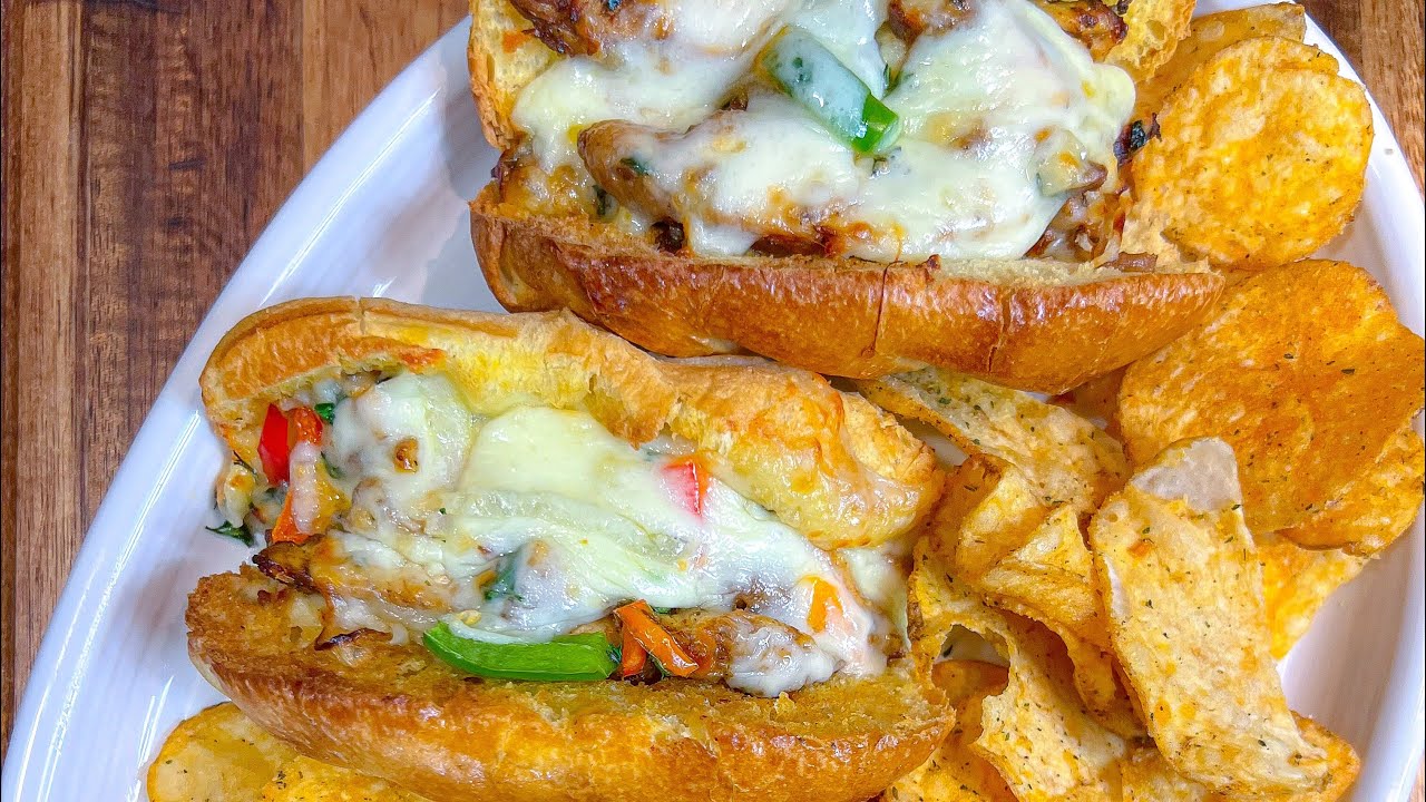 Jerk Chicken Cheesesteak Jerk Chicken Sandwich Jerk Chicken