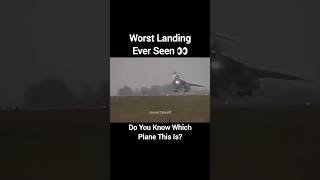 The Worst Landing You Will Ever See #planes #aircraft #swiss001 #airport #flight