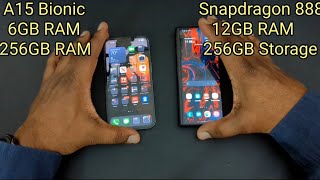 Samsung Galaxy Z Fold 3 5g Vs Apple Iphone 13 Pro Speed Test