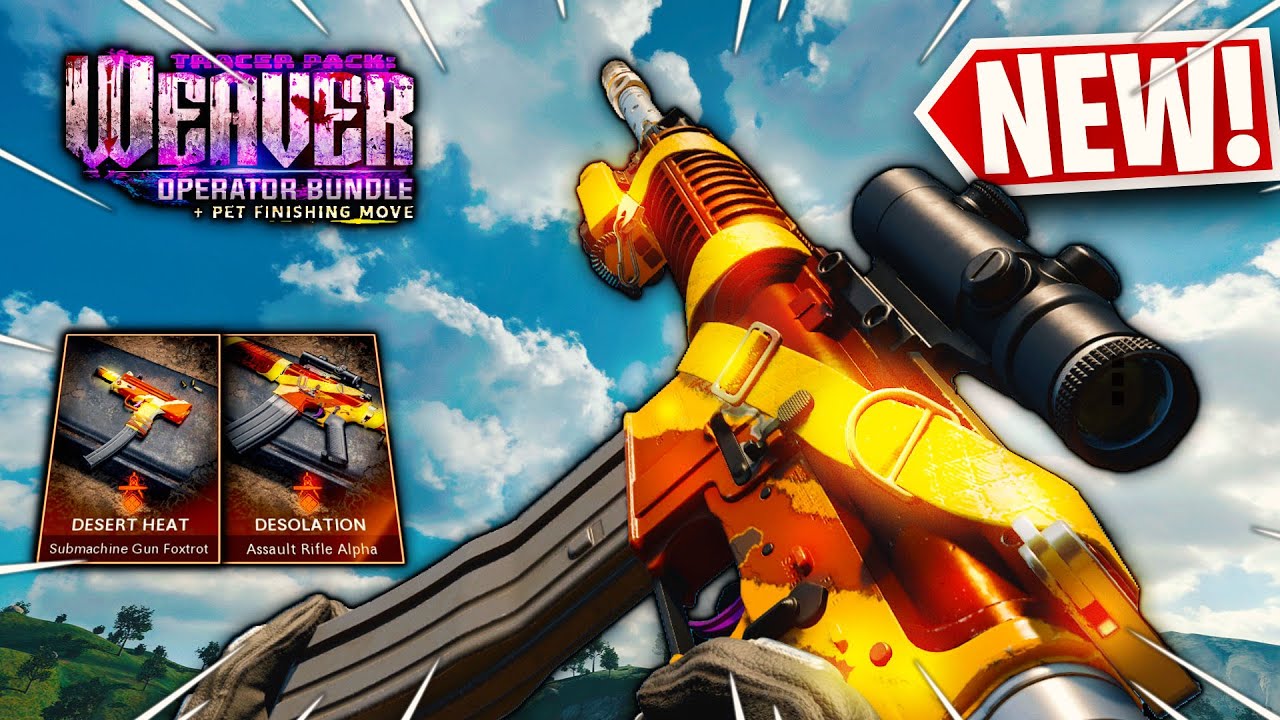 NEW DLC TRACER PACK in Cold War(TRACER PACK WEAVER OPERATOR BUNDLE) YouTube