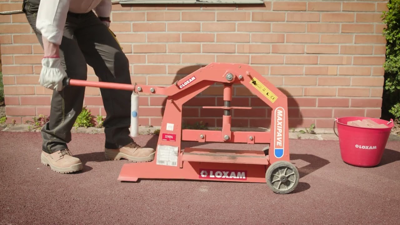 Sådan bruger du en fliseklipper   LOXAM