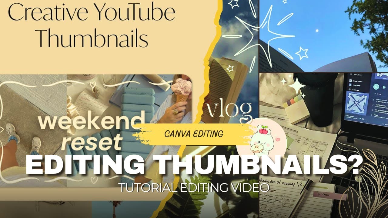 Editing thumbnails🦋/pastel palette 🎨