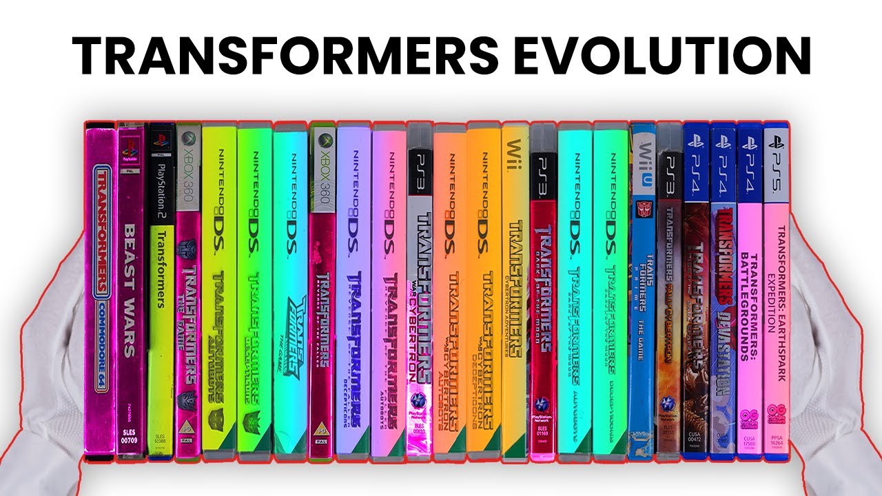 Evolution of Transformers Games (1985-2023)