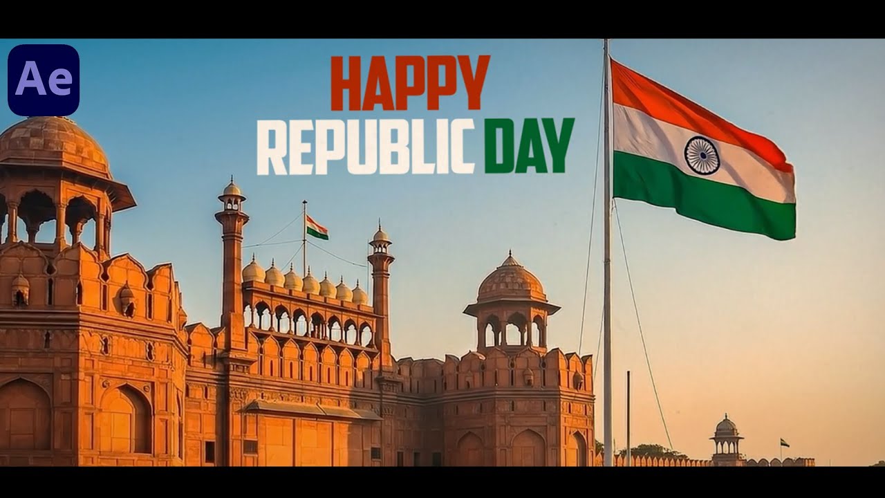Republic Day After Effects Template