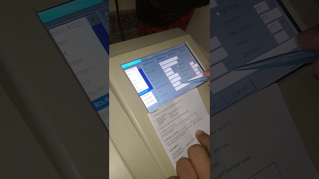 طريقه برمجه crp  على جهاز الكيمياء بسهولة  وتحسين دقه النتائج