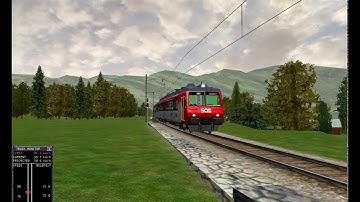 MSTS - SOB - Südostbahn - 06 - Kaltbrunn - Uznach