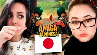 CHAMEI MINHA AMIGA JAPA PRA JOGAR FREE FIRE!!!
