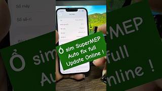 ✅ Dành cho iPhone Lock - Ổ sim SuperMEP Auto fix full ! Update Online #tnquality