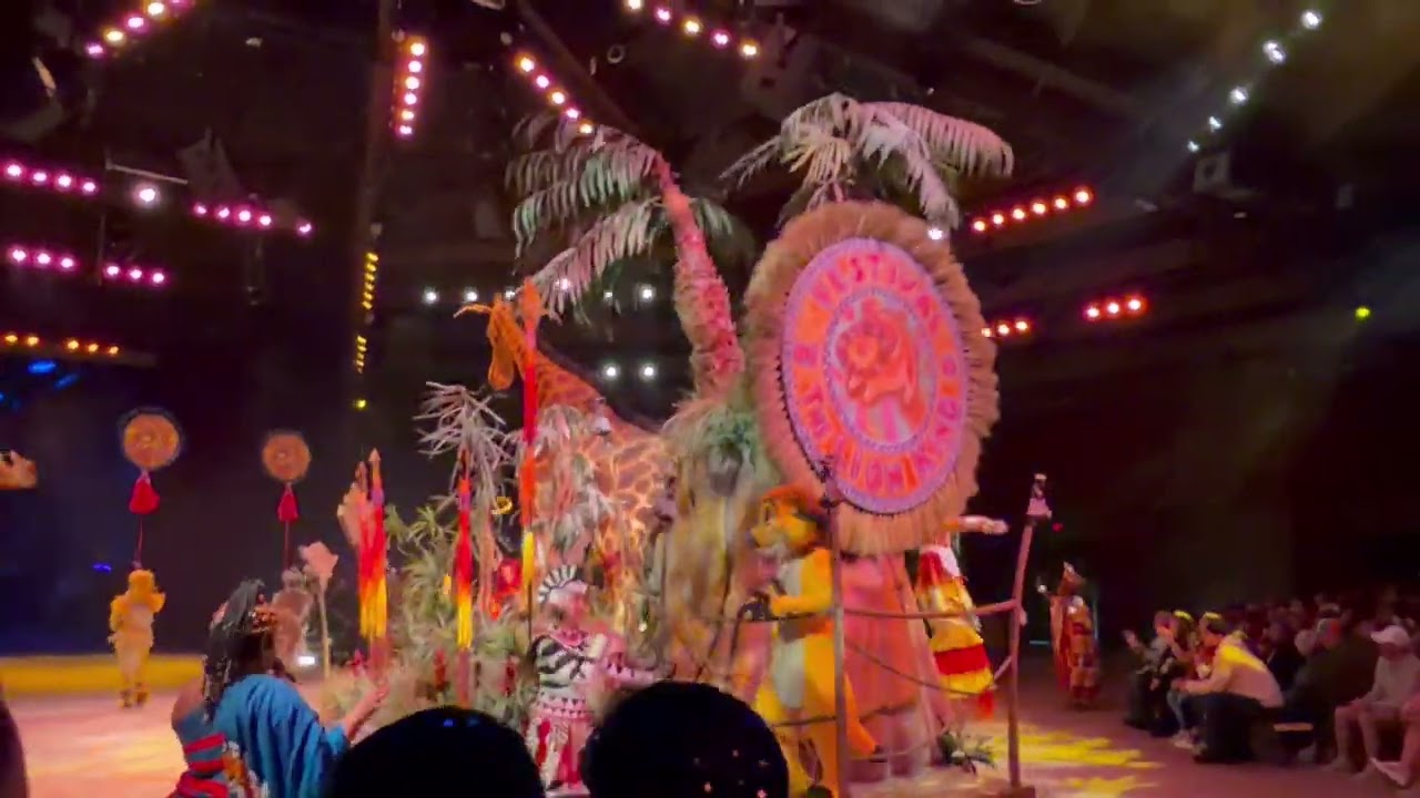 Festival of the lion king opening 