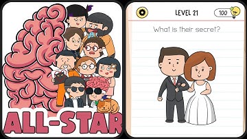 Brain Test all star level 21 - brain Test all star stage 21 - brain Test As level 21