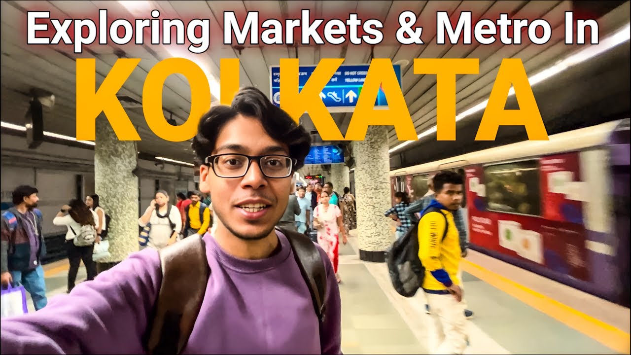 1st Time in Kolkata￼ 🤩| Kolkata Market Vlog | Kolkata Travel Vlog