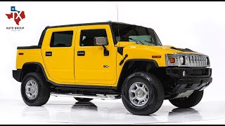 2005 Hummer H2 SUT 4WD Crew Cab Pickup Truck 325 horsepower 6.0L V8 Triton Custom Loaded - For Sale Custom Hummer H2 Sut For Sale