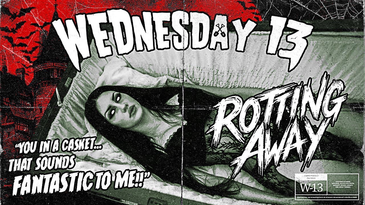 WEDNESDAY 13: Partystimmung statt Trauerfeier im neuen Musikvideo zu „Rotting Away“!