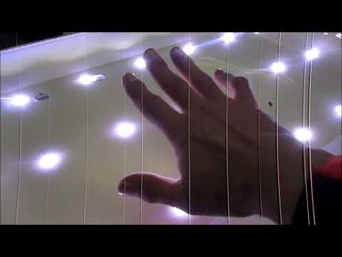 Светодиодный светильник из LED подсветки от телевизора.