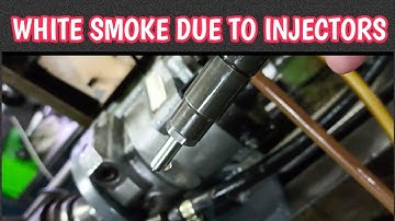 White Smoke Due to Diesel Injector-EXPLAINED@FREEEDUCATIONONAUTOMOBILE
