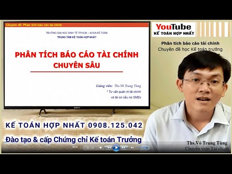 Video Cách Phân tích báo cáo tài chính chuyên sâu P1/2 - Học... - youtube