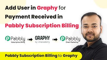 Add Subscriber in Pabbly Email Marketing & User in Graphy on Payment in Pabbly Subscription Billing