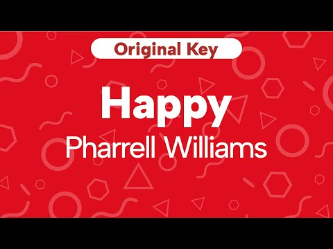 Karaoke Happy - Pharrell Williams | Original Key (Cover with