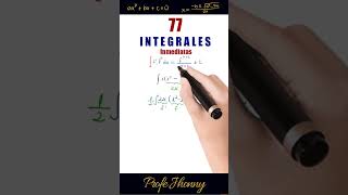 ✨Integrales Inmediatas: Lo mínimo a saber✨#matematicas #integrales #integración