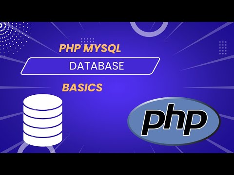 php mysql database basics for beginners  | database basics part 1