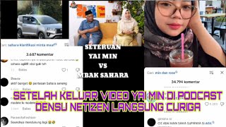 Setelah Keluar Video Yai Min Di Podcast Densu Netizen Langsung Curiga