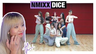 A RETIRED DANCER'S POV- NMIXX "Dice" Dance Practice