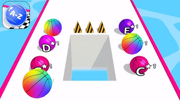 AZ Run Gameplay Walkthrough All Levels iOS,Android Mobile Game Ball Run New Max Level AZR120121