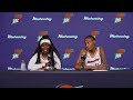 Natasha Mack and Kahleah Copper Postgame Press Conference vs  Chicago Sky| August 28, 2025