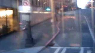 Details Ill view from the bus window w/crazy reflection. News