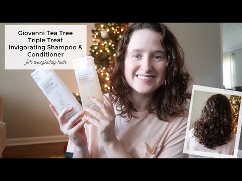 Video: Giovanni Tea Tree Triple Treat Review Conditioner Invigorating