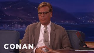 Aaron Sorkin On The Steve Jobs Controversy | CONAN on TBS
