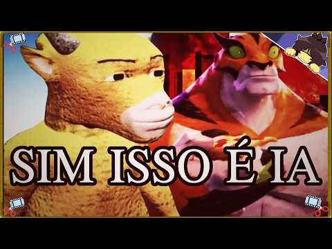 A Animação Chinesa que Humilhou a IA (Puro Glaze) - Reino Macaquiano