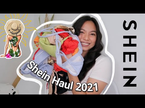 SHEIN BIKINI TRY ON-HAUL 2021 | Swimsuit | Hello Katy
