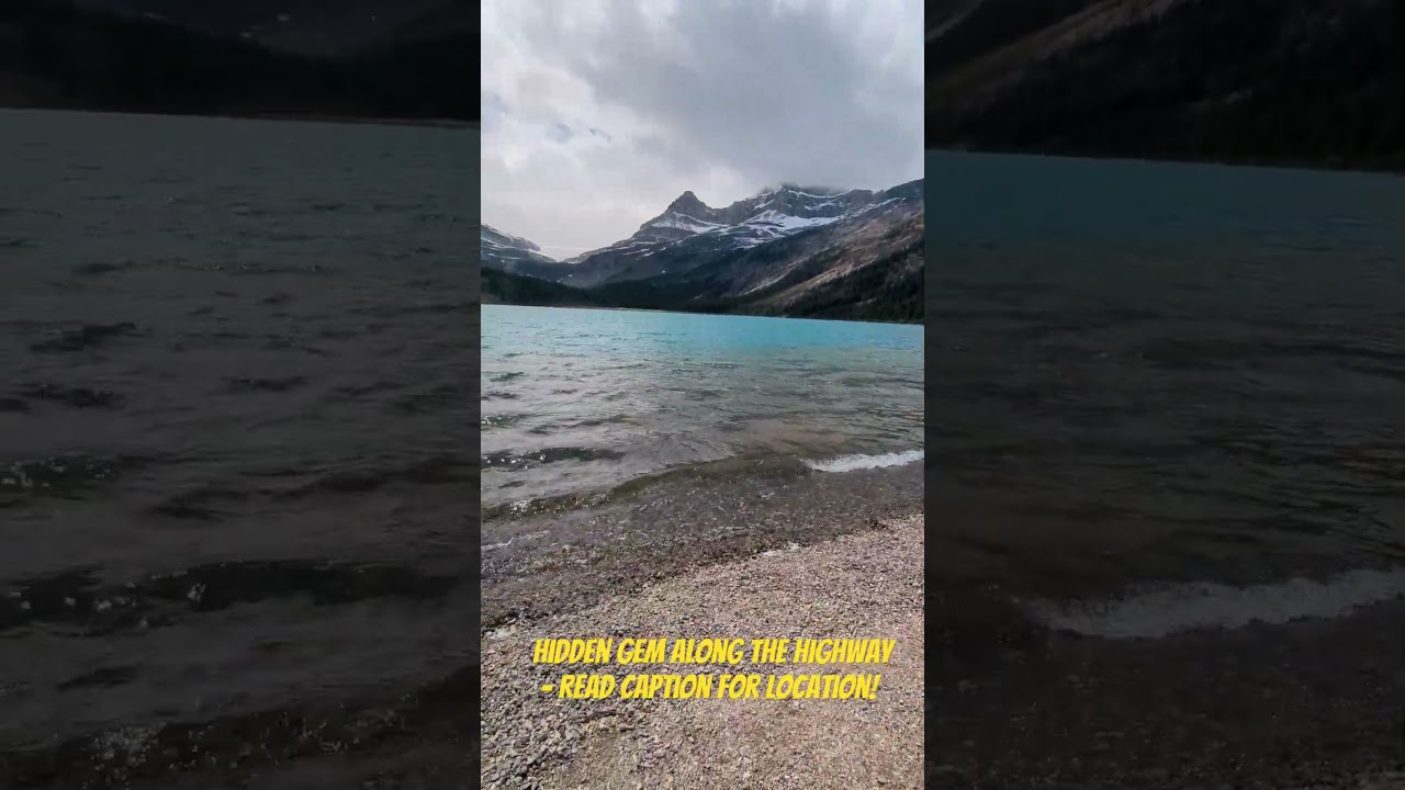 😍 Bow Lake - Banff National Park towards Jasper 