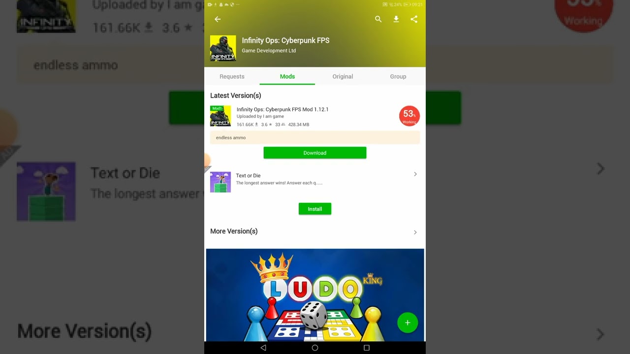 how to download infinity ops on andriod for free😱