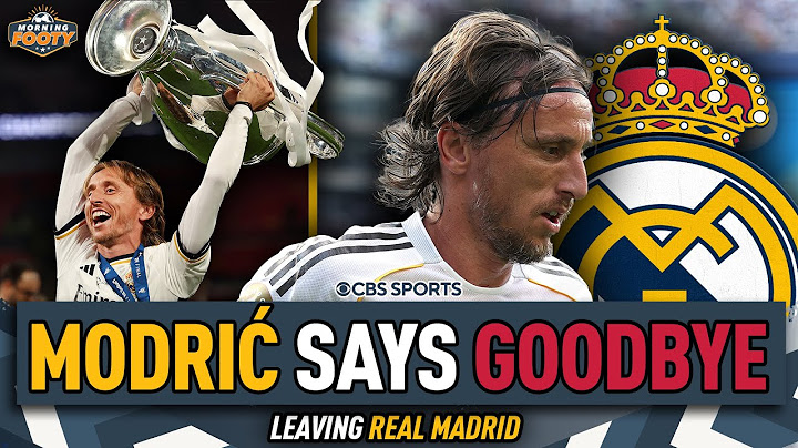 Luka Modrić LEAVES Real Madrid after 13 seasons | 6x UCL Winner & 1x Ballon d'Or 🏆 | Morning Footy