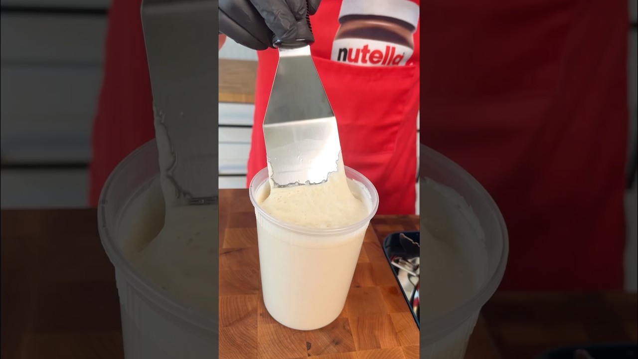 Nutella pancake pockets 🥞 