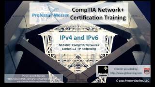 An overview of IPv4 and IPv6 - CompTIA Network+ N10-005: 1.3