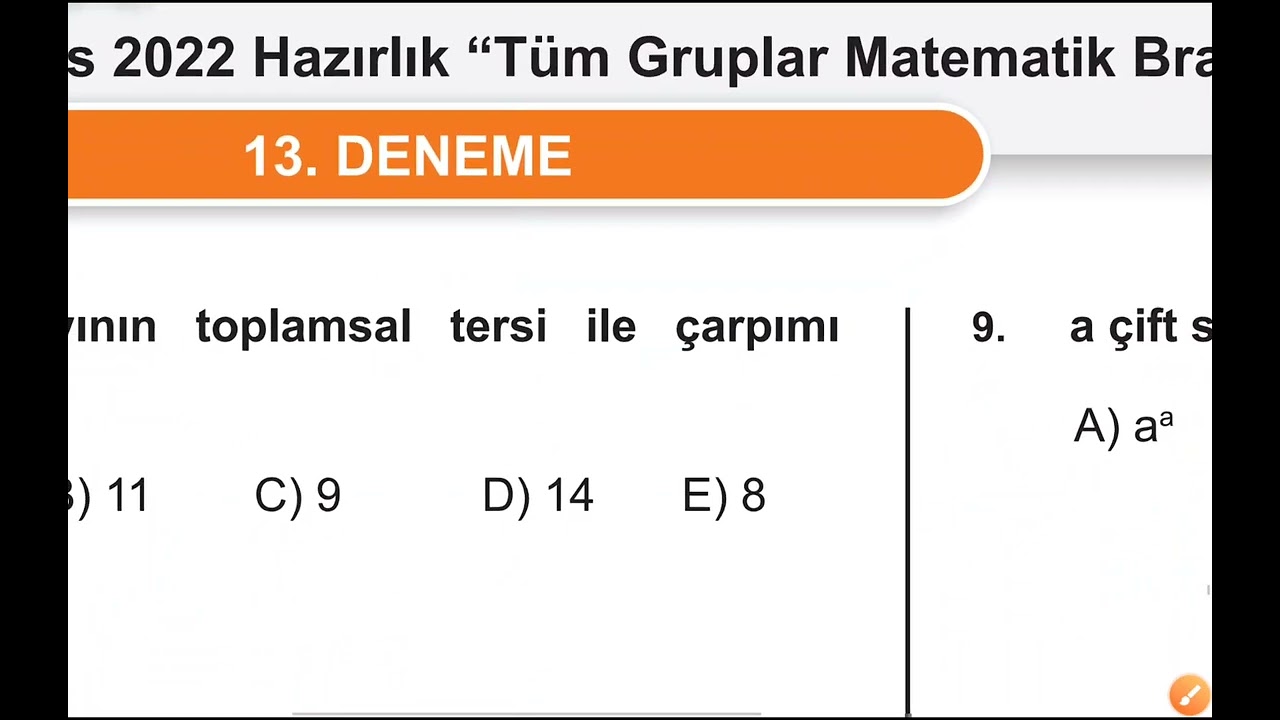 13.Ekpss Denemesi Detaylı Anlatım || Ekpss 2022 Matematik