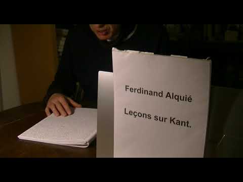Vidéo — Ferdinand ALQUIÉ